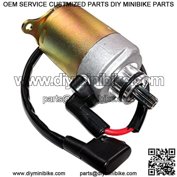 Starter Motor for GY6 125cc 150cc Engines - 9 Tooth