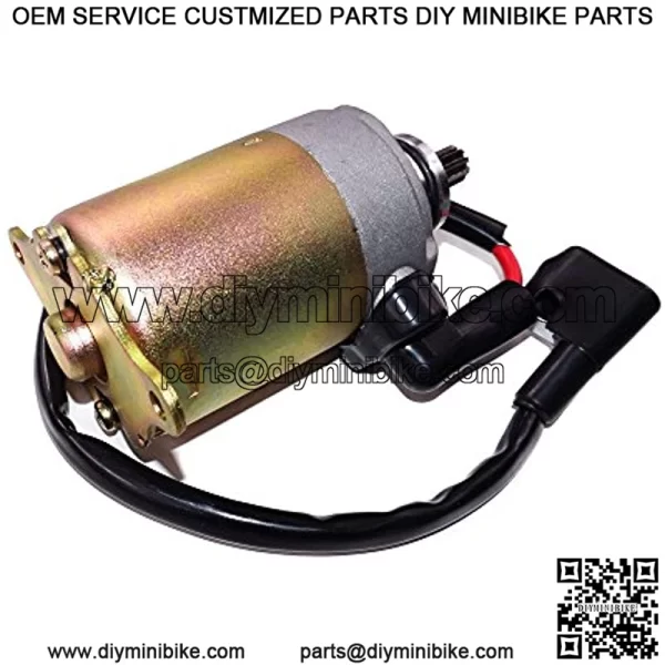 Starter Motor for GY6 125cc 150cc Engines - 9 Tooth - Image 2