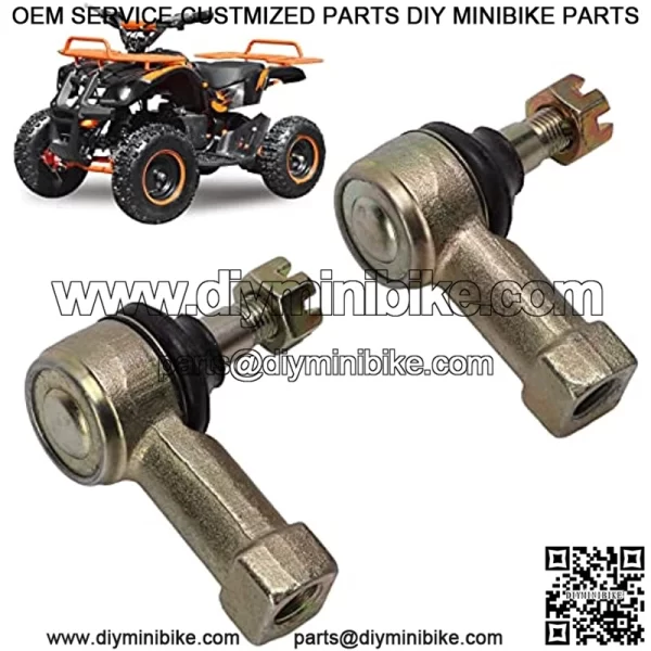 Kit de Extremos de Barra de Acoplamiento, r??tulas 2 Piezas M12-M10 Montaje Conveniente para Karting de 200-250 CC para UTV - Image 2