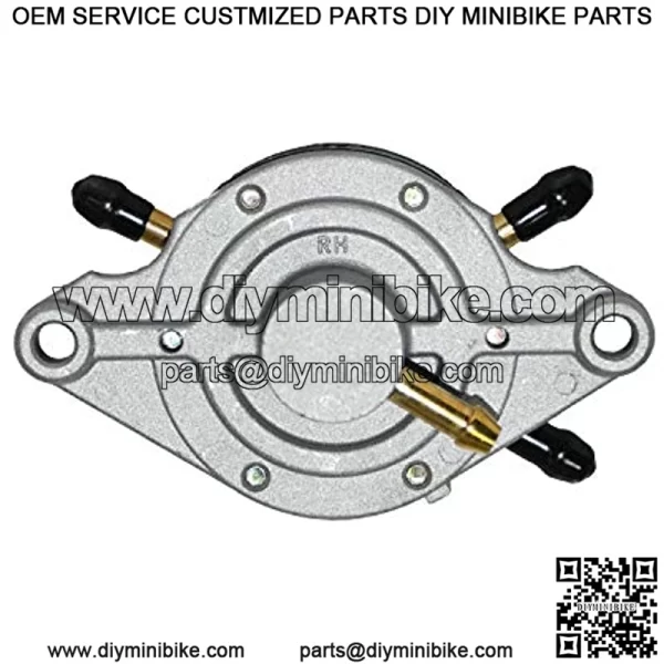 JDLLONG 14-2221 Gas Fuel Pump Fits for Mikuni DF52-176 42-5310 Dual Outlet Fuel Pump for Snowmobiles & Watercraft - Image 2