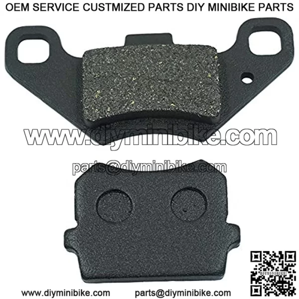 Rear Disc Brake Pads for 50cc 70cc 90cc 110cc 125cc ATV Go Kart Quad Bikes Dune Buggy 4 Wheeler Sandrail Taotao SunL JCL NST Coolster