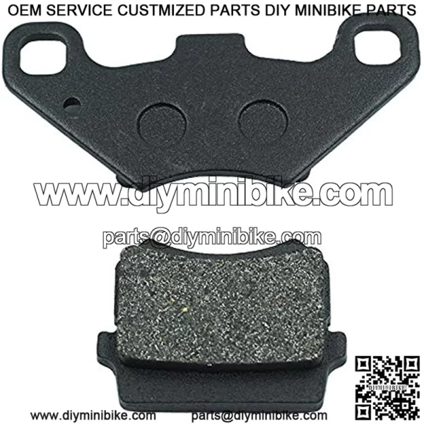 Rear Disc Brake Pads for 50cc 70cc 90cc 110cc 125cc ATV Go Kart Quad Bikes Dune Buggy 4 Wheeler Sandrail Taotao SunL JCL NST Coolster - Image 2