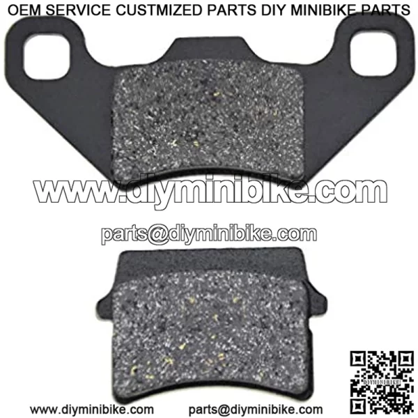 Rear Disc Brake Pad for 50cc 70cc 90cc 110cc 125cc ATV Go Kart Quad Bikes Dune Buggy 4 Wheeler