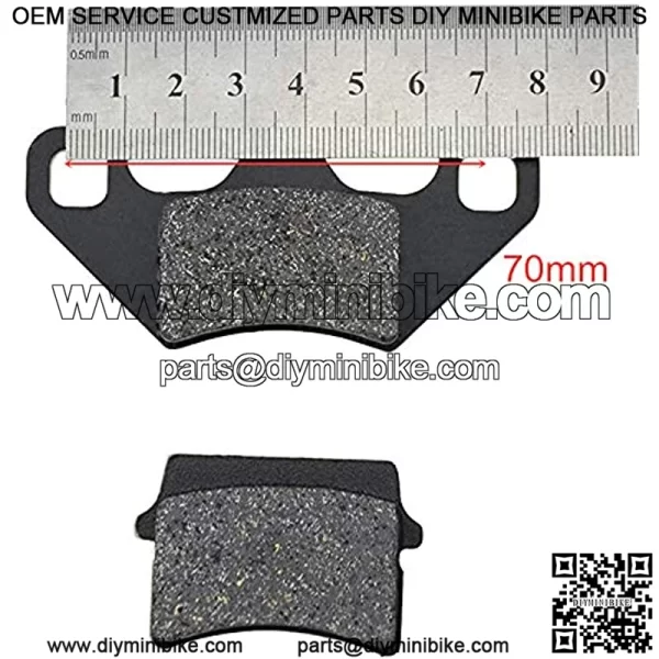 Rear Disc Brake Pad for 50cc 70cc 90cc 110cc 125cc ATV Go Kart Quad Bikes Dune Buggy 4 Wheeler - Image 2