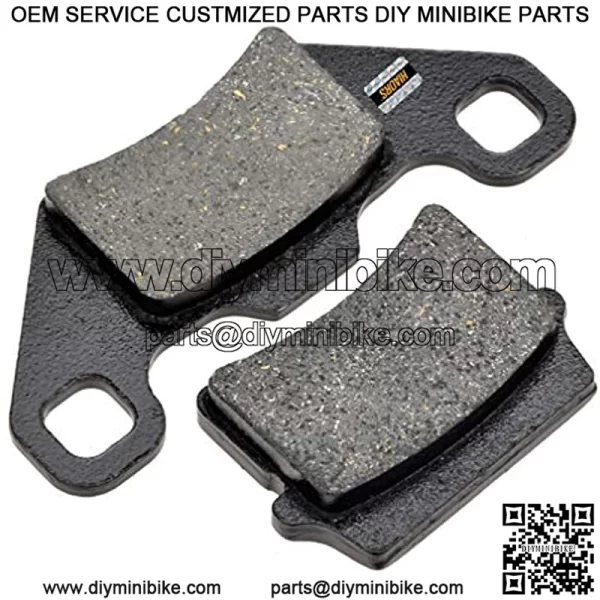 Disc Brake Pads for 50cc 70CC 90 cc 110 cc 125cc Taotao SunL JCL Coolster Kandi Supermach Tank Kandi Kinroad BV Powersports DongFang ATVs Go karts Quad 4 Wheeler 2 Pair - Image 2