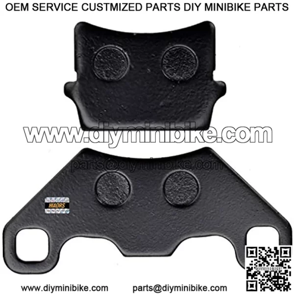 Disc Brake Pads for 50cc 70CC 90 cc 110 cc 125cc Taotao SunL JCL Coolster Kandi Supermach Tank Kandi Kinroad BV Powersports DongFang ATVs Go karts Quad 4 Wheeler 2 Pair - Image 3