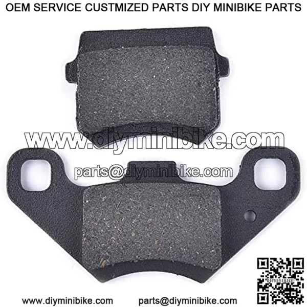 Rear Disc Brake Pad Replacement for 50cc 70cc 90cc 110cc 125cc ATV Go Kart Quad Bikes Dune Buggy 4 Wheeler