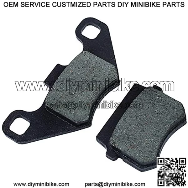 Cyleto Brake Pads for 50cc 70CC 90 cc 110 cc 125cc Tank Kandi Kinroad BV Powersports DongFang ATVs Go karts Quad 4 Wheeler - Image 4