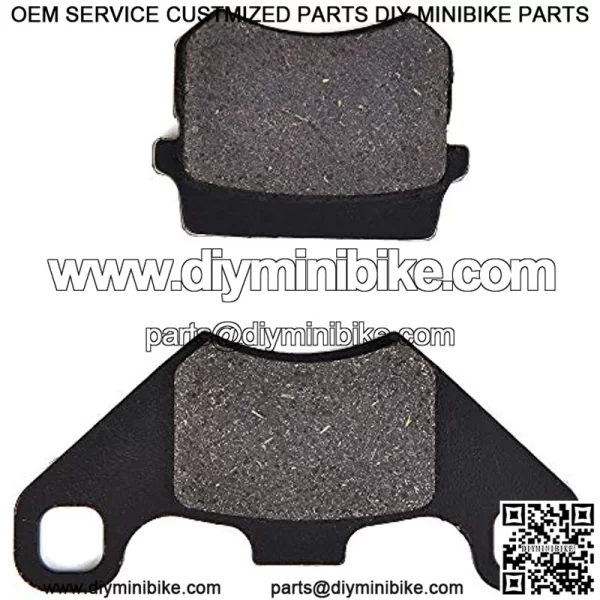 Rear Brake Pads Replacement for 50cc 70cc 90cc 110cc 125cc ATV Go Kart Quad Bikes Dune Buggy 4 Wheeler Kazuma Meerkat 50 90 Dingo 70 Falcon 90 110 49cc 70cc 90cc ATV - Image 3