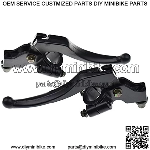 Left Right 7/8" Clutch Brake Handle Levers Perch for XR80 XR100 CRF70 CRF80 CRF100 Pit Dirt Motor Bike Motocross - Image 2