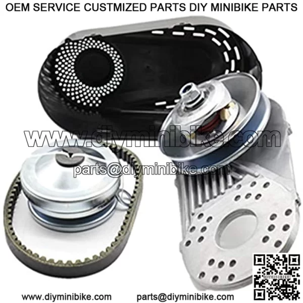 212cc 6.5 Hp 30 Series Go Kart Torque Converter CVT Clutch for 34 inch COMET TAV2 30-75 218353A Manco 12T #35 and 10T #40 41 420