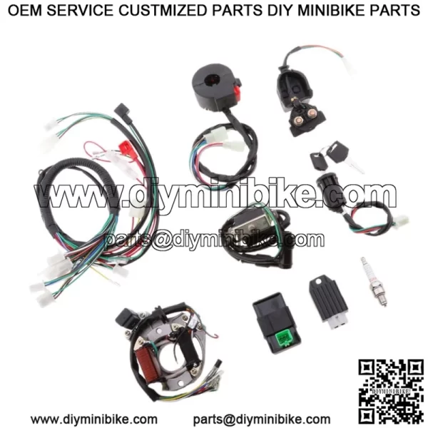 Kit de Montaje Arn??s de Alambre CDI para  Quad Motos  Conjunto de mazo de cables CDI