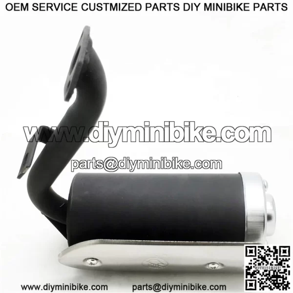 43cc 49cc exhaust muffler for go kart