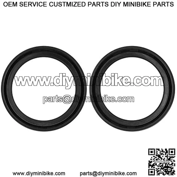 Oil Seal Kit 47587 for HONDA CT70-K1/K2/K3/K4/K5/K6/K7/Z 70 Trail 70 Mini Bike 1972-1979/CT90 K1/K2/K3/K4/K5 90 Trail 90 Dual Sport 1966 1969-1972 1974/XL 100 XL100 Dual Sport 1974 - Image 2