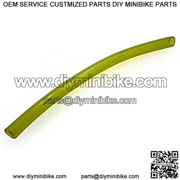 OMB Warehouse 1/4" ID X 3/8" OD Fuel Line Yellow 1 Foot