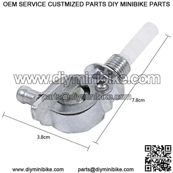 2 piezas de grifo de gasolina para tanque de gasolina, generador de gasolina, v??lvula de grifo de v??lvula de v??lvula de v??lvula de v??lvula de v??lvula de v??lvula de dep??sito de combustible - Image 3