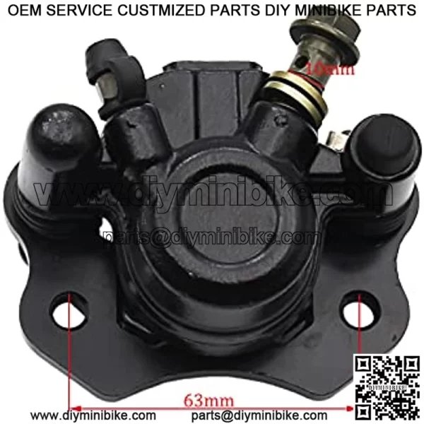 Chinese ATV Rear Front Brake Caliper for 50cc 70cc 90cc 110cc 125cc 150cc 200cc Coolster Taotao Kazuma Roketa Sunl Four Wheeler Baja Kinroad Trailmaster XRX 150 250 GT Tomberlin Crossfire - Image 2