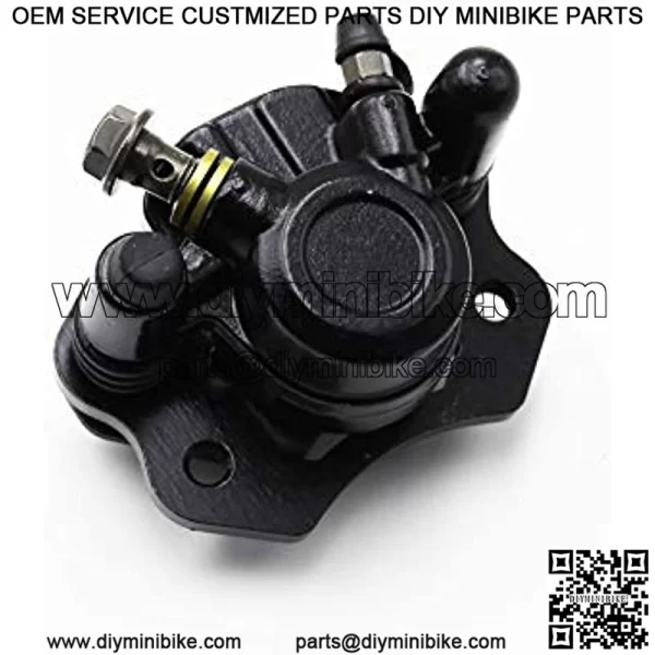 Chinese ATV Rear Brake Caliper for Coolster Taotao Kazuma Roketa Sunl Baja Kinroad 50cc 70cc 90cc 110cc 125cc 150cc 200cc Four Wheeler Trailmaster XRX 150 250 GT Tomberlin Crossfire Black - Image 2