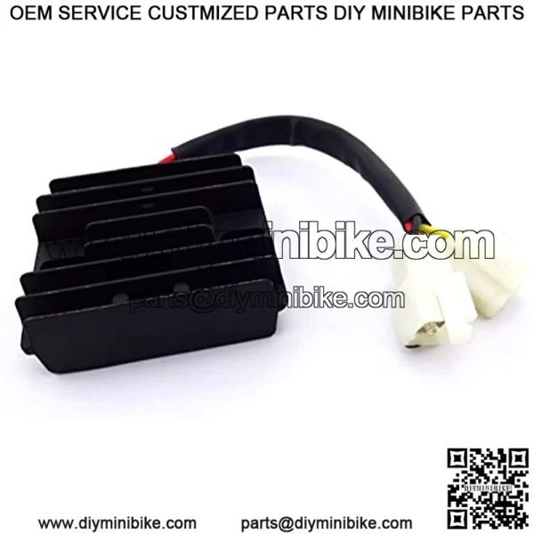 6 Wire 12V DC Voltage Regulator Rectifier For GY6 150cc 200cc 250cc ATV Quad Go Kart