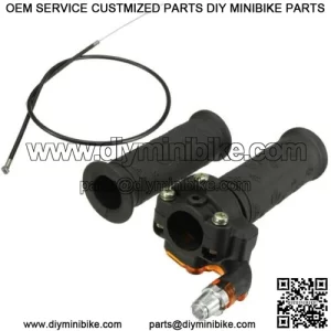Twist Throttle Accelerator Grips&Cable For ATV Quad Dirt Pit Bike 90/110/125CC