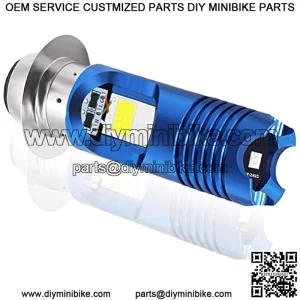 9-85V P15D LED Bulb 1600Lumens High Power2XCOB LED+1X 3528 SMD Chips H6M LED Motorcycle Lamp High Low Beam for motorcycle motorbike.(1-pack).