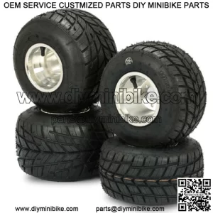 replacement 10x4 5/5 tubeless tire go kart rain anti skid tyre