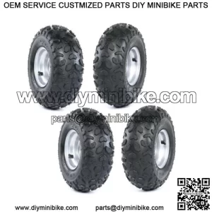 13x6/50 6 inch tire and rim wheel atv quad bike 4 wheeler buggy