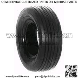 13 x 6.50 x 6 Carlisle Ribbed Tire - 4 Ply