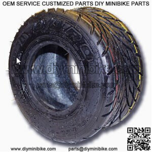 11-600 X 5 RAIN SLICK TIRE, 4 PLY, TUBELESS, 6.25 WIDE, 10.2 OD