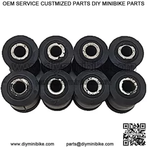 Brightstarg 4pc / 8pc ATV UTV Piezas de Manguito de cojn en Forma for CF400 CF500 CF600 CF625 CF800 ATV Parte Quad Go Kart 9010-050500 (Color : 4PC)