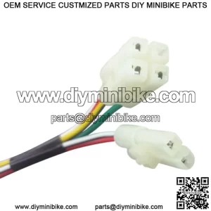 CDI CABLE WIRE HARNESS PLUG GY6 4 STROKE 50CC 150CC SCOOTER MOPED ATV GO KART 6P