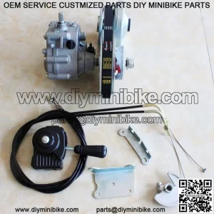 Go kart reverse gearbox complete kit with 12T 3/4" #35 TAV 2 30