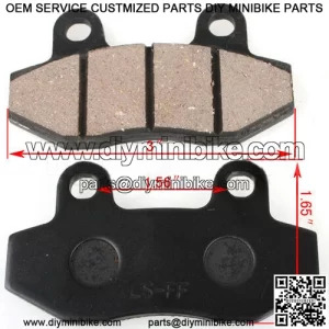 quad bike brake pad for 110cc 150cc 250cc disc brake pad