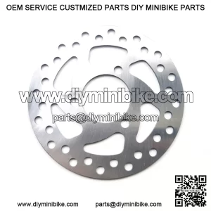 120mm inner hole 37mm 3 hole silver disc brake rotor