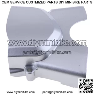 Cubierta de Cadena de Pi n de Motocicleta de Suciedad ATV Metal Cubierta de la cadena del pi n del motor