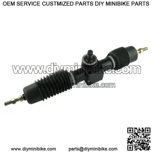 Conjunto de Pi n de Cremallera de Direccin Asistida de Acero Completo de 430 Mm M10 para  / UTV  Bastidor de engranaje de la direccin asistida