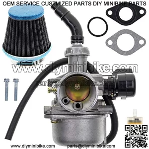 Carburetor PZ19 Carb 19mm for 50 70cc 90cc 110cc ATV Quad 4 Wheeler USCC