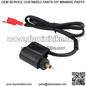 Electric Choke 2 Pin Carburetor Automatic Electric Choke E-Clotted Valve Carburetor Start Electric Choke for GY6 50cc 125cc 150cc Scooter Moped ATV Go Kart
