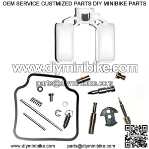 PD24 Carb Carburetor Repair Rebuild for Kit Gy6 125cc 150cc 24mm Moped Scooter Go Kart ATV