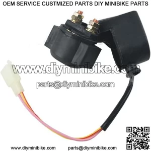 Starter Relay SOLENOID for 4-stroke GY6 Engine 50cc 70 cc 90cc 110 cc 125cc 150 cc 200cc 250 cc ATV Dirt Bikes Scooters Go Kart Dne BuggQuad 4 Wheelers