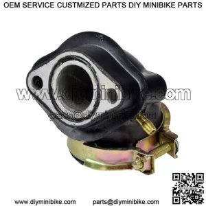 30 mm Intake Manifold with Single Vacuum Fitting for 150cc GY6 Go-Kart & Scooter Engines