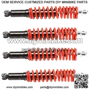 Pack of 4 Front Shock 13.75" 350mm Absorber Shocker Suspension for Quad ATV Dune Go Kart