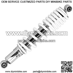 Rear Suspension Damper14.6in Universal Shock Absorber Rear Suspension Adjustable Spring Pressure Replacement for Motorcycle ATV