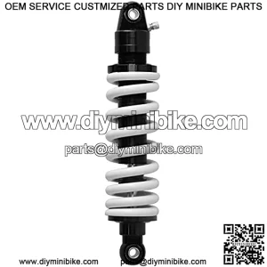 Shock Absorber, 11.4in Universal Shock Absorber Rear Suspension Adjustable Damping for Motorcycle ATV Go Karts