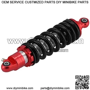 Rear Shock Damper 11.4in 290mm Rear Suspension Spring High Strength Steel Alloy Adjustable Spring Fit for Motorbike ATV Go Karts