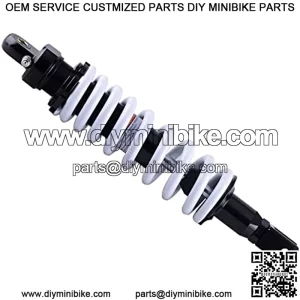 380mm 15inch Motorcycle Air Shock Absorbers Rear Suspension Universal Clevis |33mm 900LBS Fit For Kawasaki Honda Suzuki Yamaha ATV Go Kart Quad Dirt Sport Bikes Eye to Clevis 1PCS