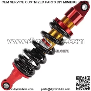 Motorcycle Rear Shock Absorber,CNC Aluminum Alloy Steel Rear Spring Shock Absorber Replacement for TaoTao 70cc 90cc 110cc 125cc 150cc ATV Go Karts