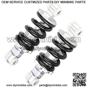 Shock Damper, Rear Shock Damper, Car Shock Damper, 1 Pair 125mm 750LBS Rear Shock Damper Fits For ATV Go-Kart Scooter 49cc Adjustable Shock Damper Replacement Parts