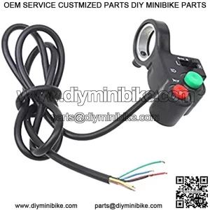 Universal 7/8" Handlebar Turn Signal Light & Horn Switch Button for Spotlight Scooter Electrombile Moped