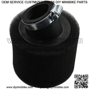 Air Filter 35mm Bent Foam Cleaner for 50cc 70cc 90cc 110cc ATV Dirt Pit Bike